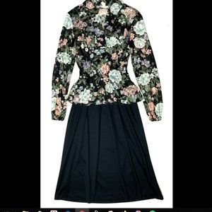 Roe Frocks New York Womens S Vintage 1970s Peplum